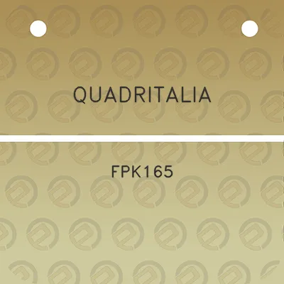 quadritalia-fpk165