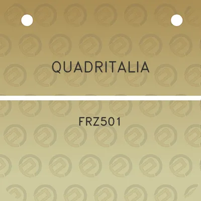 quadritalia-frz501