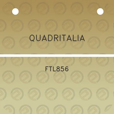 quadritalia-ftl856