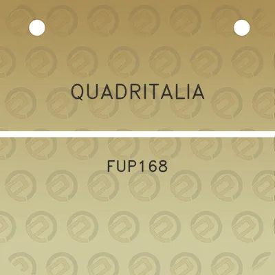 quadritalia-fup168