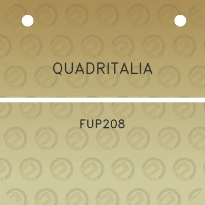 quadritalia-fup208