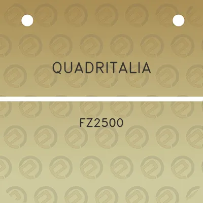 quadritalia-fz2500