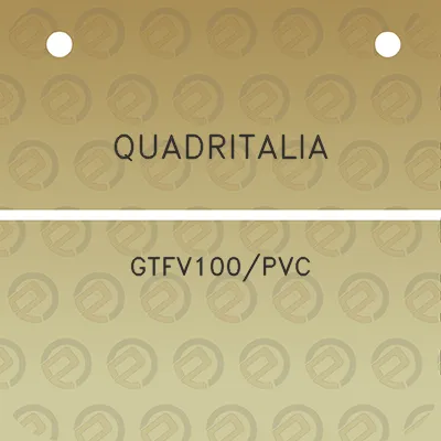 quadritalia-gtfv100pvc