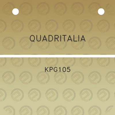 quadritalia-kpg105