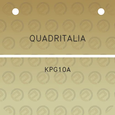 quadritalia-kpg10a