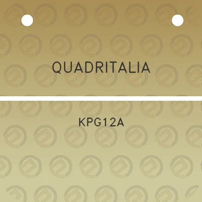 quadritalia-kpg12a