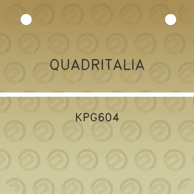 quadritalia-kpg604