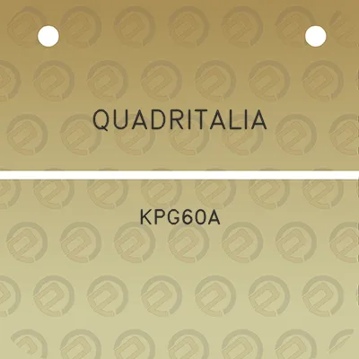 quadritalia-kpg60a