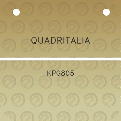 quadritalia-kpg805