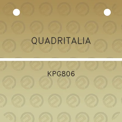 quadritalia-kpg806