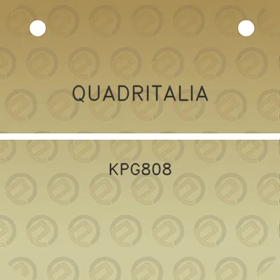 quadritalia-kpg808