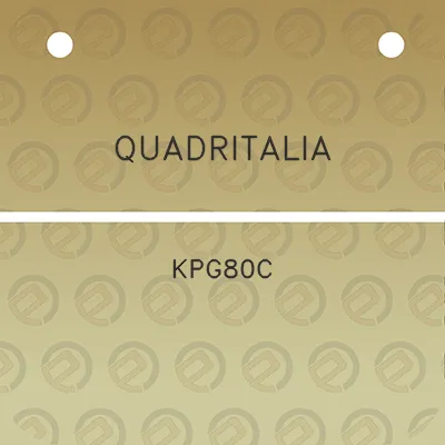 quadritalia-kpg80c