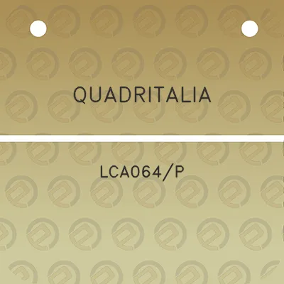 quadritalia-lca064p