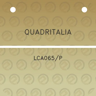 quadritalia-lca065p