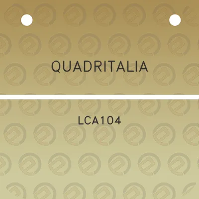 quadritalia-lca104