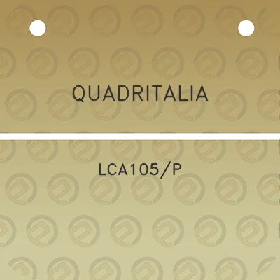 quadritalia-lca105p