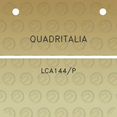 quadritalia-lca144p