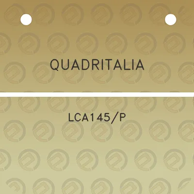 quadritalia-lca145p