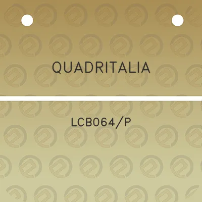 quadritalia-lcb064p