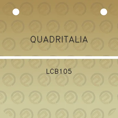 quadritalia-lcb105