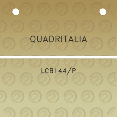 quadritalia-lcb144p