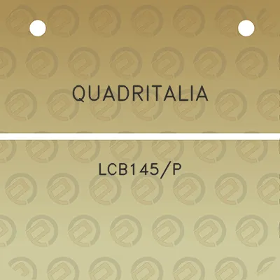 quadritalia-lcb145p