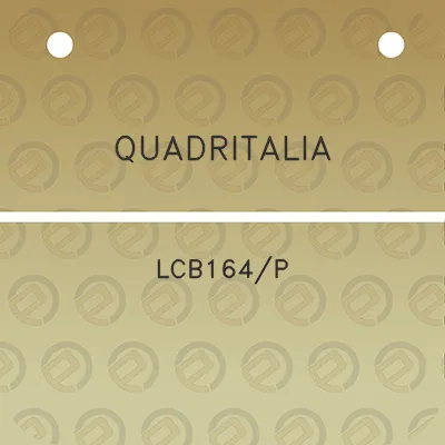 quadritalia-lcb164p