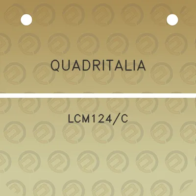 quadritalia-lcm124c