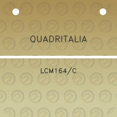 quadritalia-lcm164c