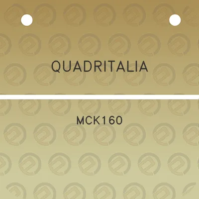 quadritalia-mck160