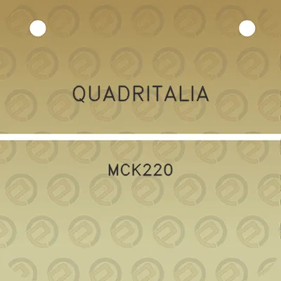 quadritalia-mck220