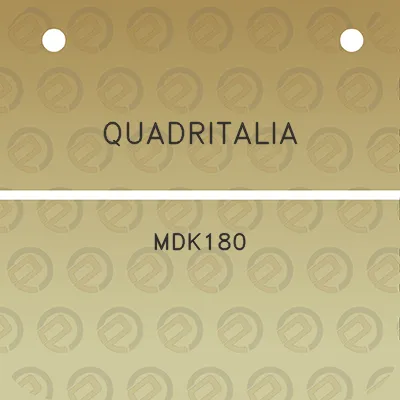 quadritalia-mdk180