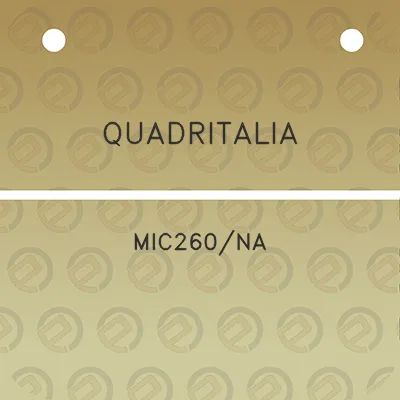 quadritalia-mic260na