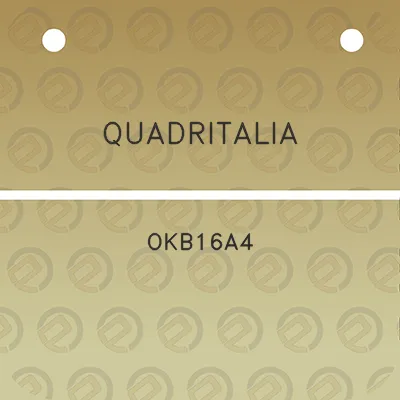 quadritalia-okb16a4