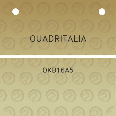 quadritalia-okb16a5