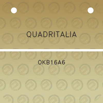 quadritalia-okb16a6