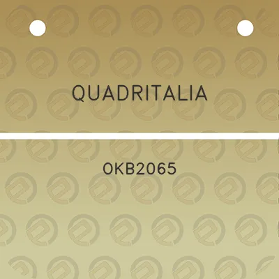 quadritalia-okb2065