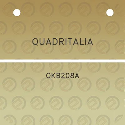 quadritalia-okb208a