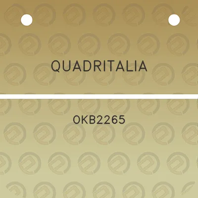 quadritalia-okb2265