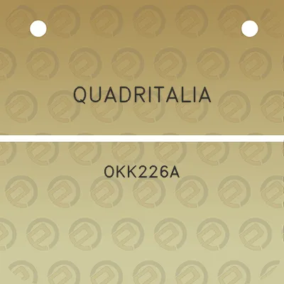 quadritalia-okk226a