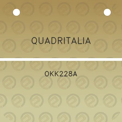 quadritalia-okk228a