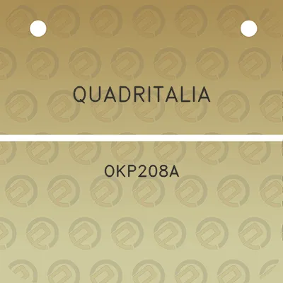 quadritalia-okp208a