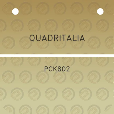 quadritalia-pck802