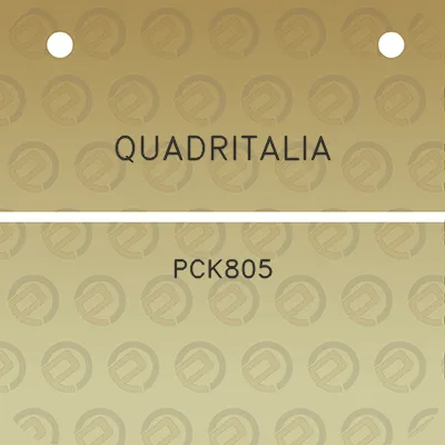 quadritalia-pck805