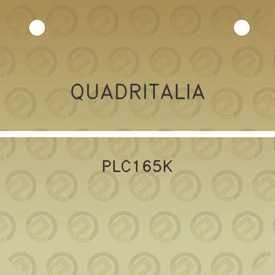 quadritalia-plc165k