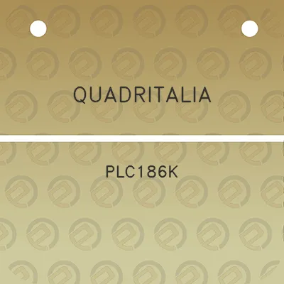 quadritalia-plc186k