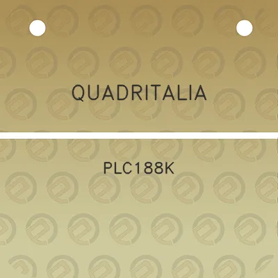 quadritalia-plc188k