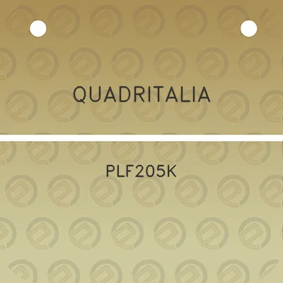 quadritalia-plf205k