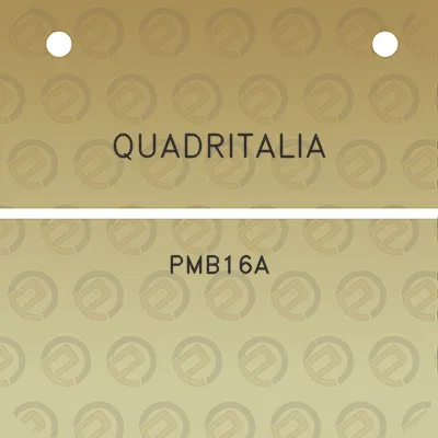 quadritalia-pmb16a