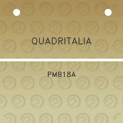 quadritalia-pmb18a